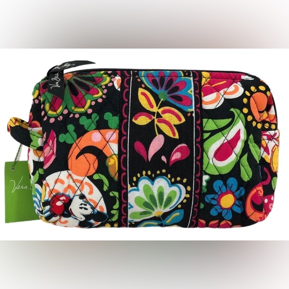 Vera Bradley Accessories - Vera Bradley Medium Cosmetic Bag in Disney's Midnight with Mickey